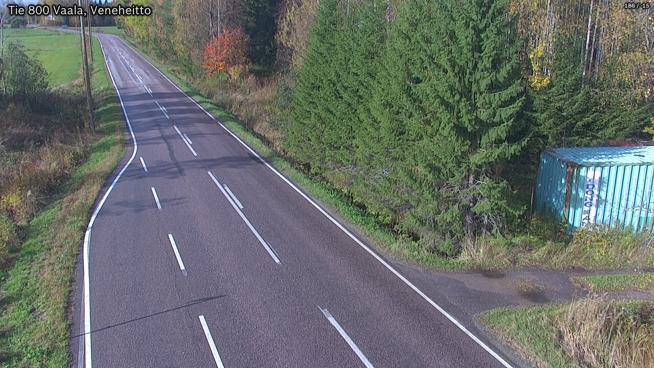 Kelikamerat Kuva Tie 800 Vaala, Veneheitto, Vaala, Pohjois-Pohjanmaa