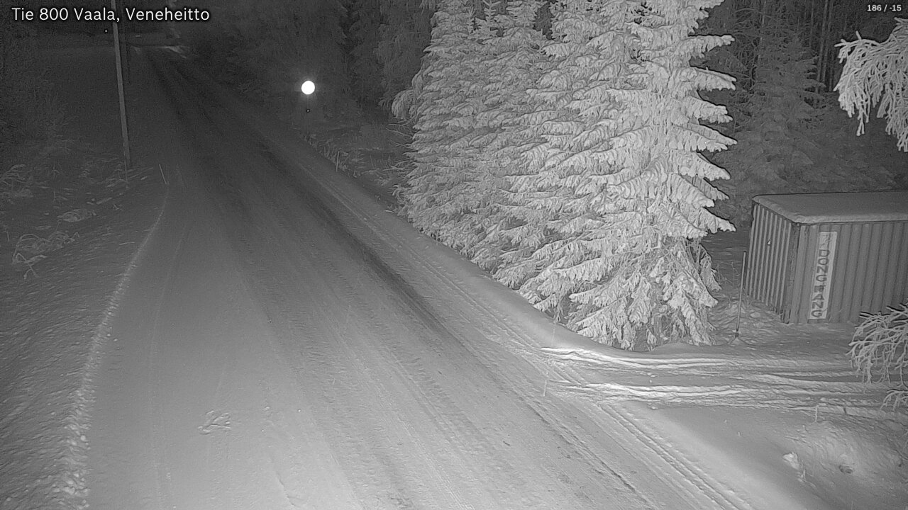 Kelikamerat Kuva Tie 800 Vaala, Veneheitto, Vaala, Pohjois-Pohjanmaa