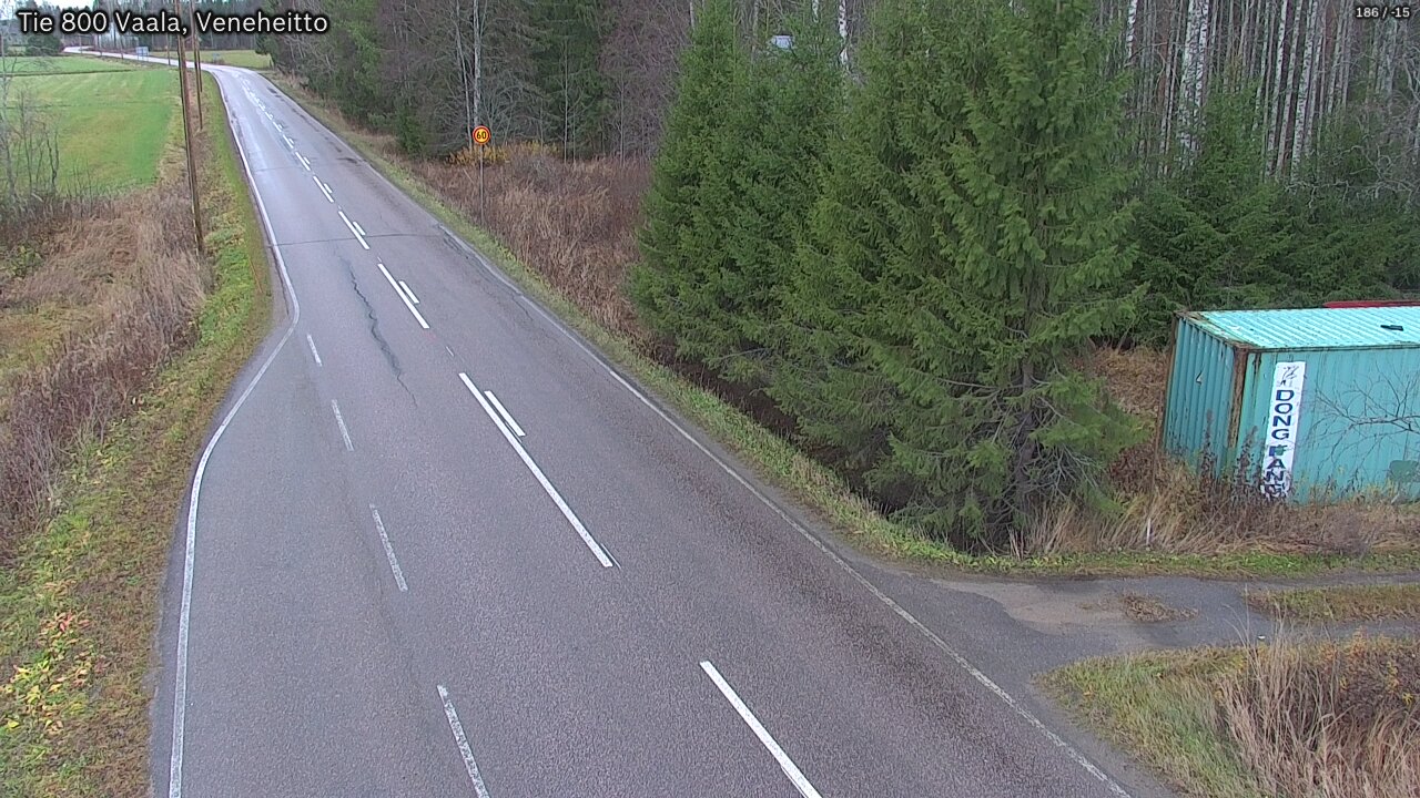 Kelikamerat Kuva Tie 800 Vaala, Veneheitto, Vaala, Pohjois-Pohjanmaa