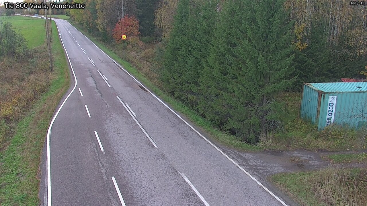 Kelikamerat Kuva Tie 800 Vaala, Veneheitto, Vaala, Pohjois-Pohjanmaa