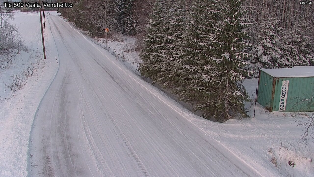 Kelikamerat Kuva Tie 800 Vaala, Veneheitto, Vaala, Pohjois-Pohjanmaa