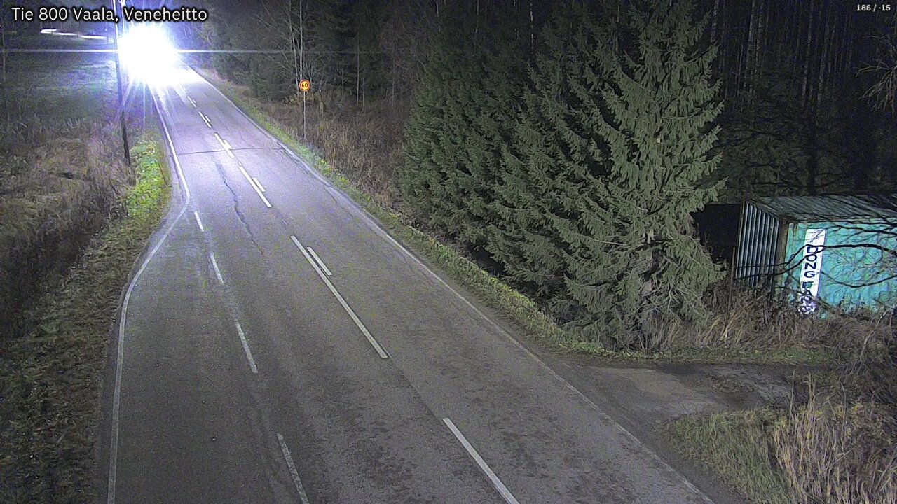 Kelikamerat Kuva Tie 800 Vaala, Veneheitto, Vaala, Pohjois-Pohjanmaa