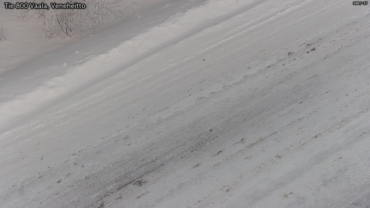 Weather Camera Image Road 800 Vaala, Veneheitto, Vaala, Pohjois-Pohjanmaa