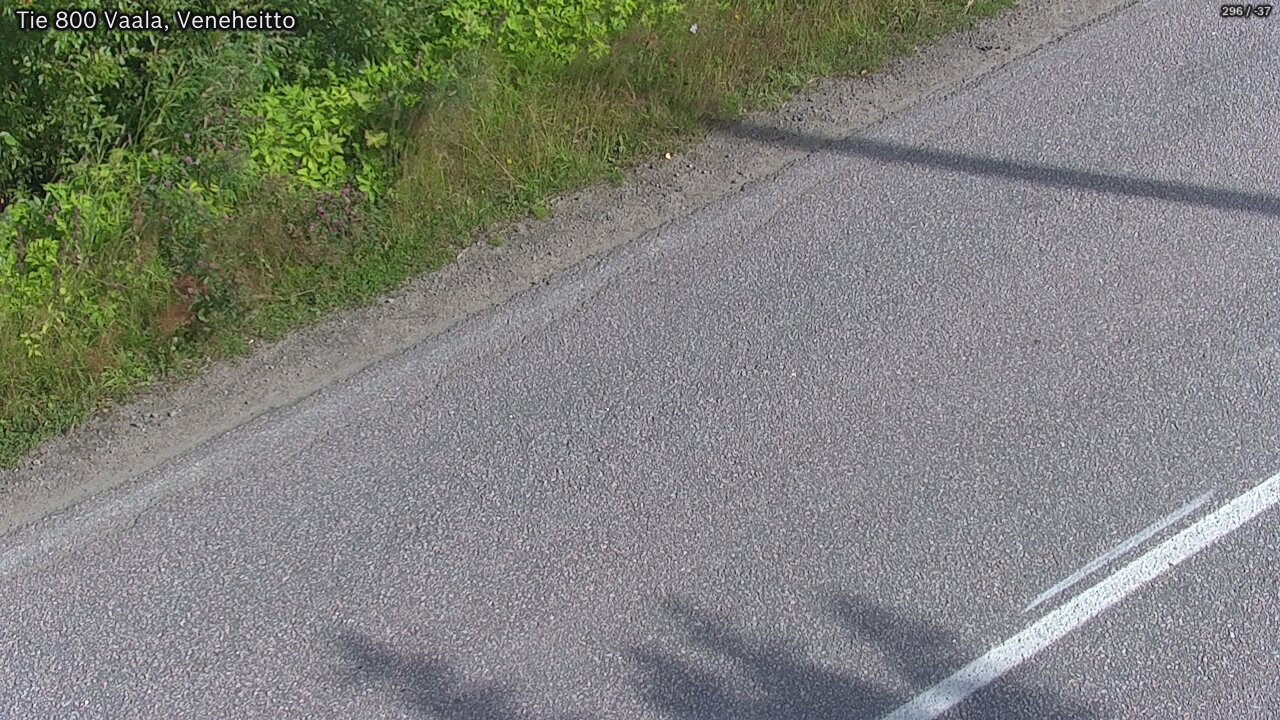 Weather Camera Image Väg 800 Vaala, Veneheitto, Vaala, Pohjois-Pohjanmaa