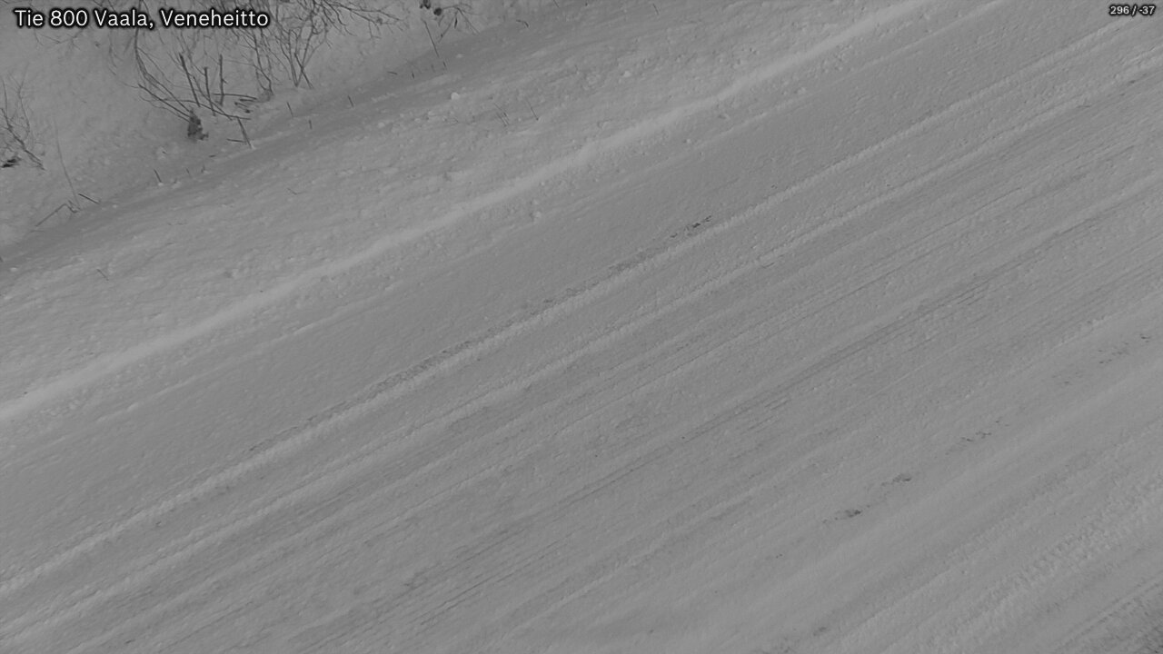 Weather Camera Image Väg 800 Vaala, Veneheitto, Vaala, Pohjois-Pohjanmaa