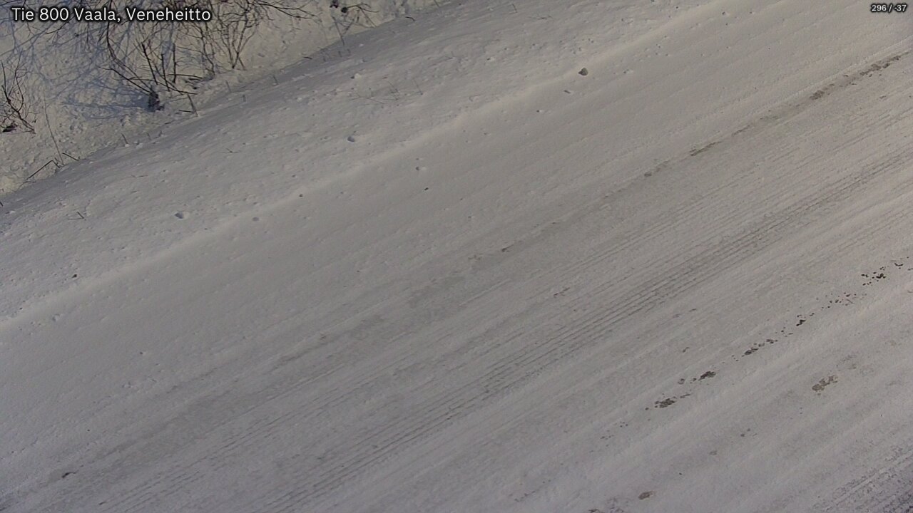 Weather Camera Image Väg 800 Vaala, Veneheitto, Vaala, Pohjois-Pohjanmaa