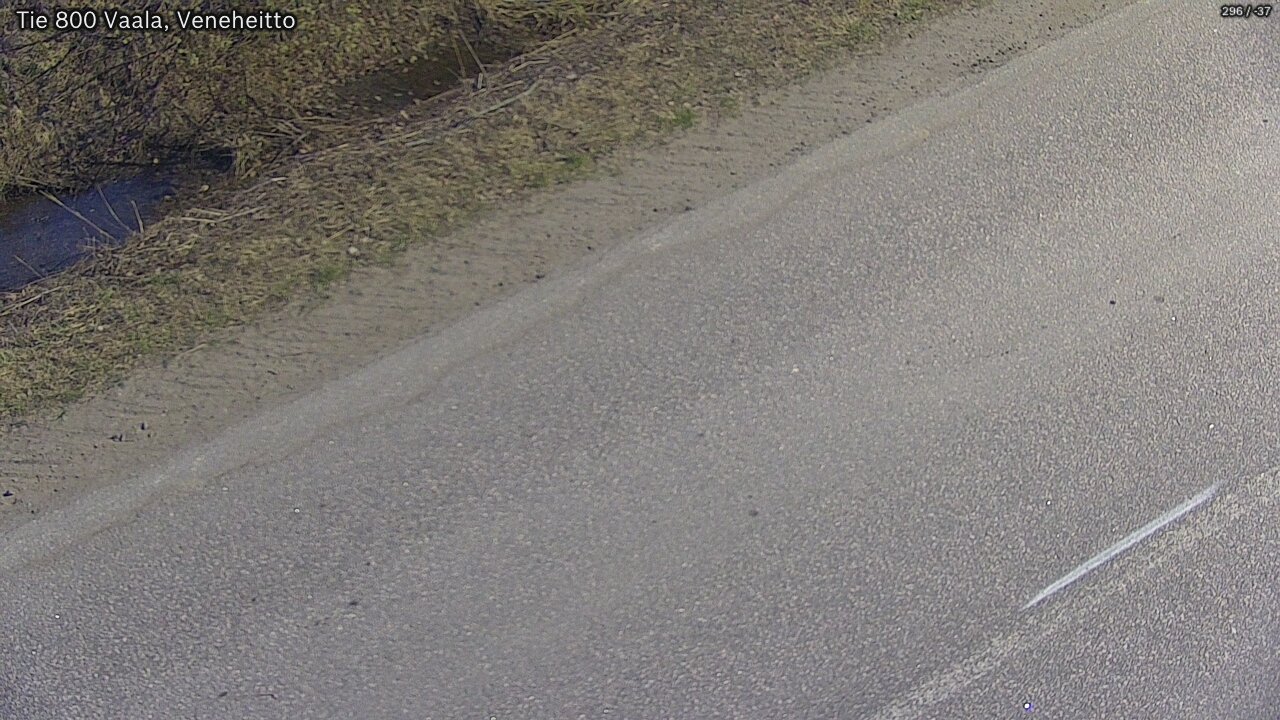 Kelikamerat Kuva Tie 800 Vaala, Veneheitto, Vaala, Pohjois-Pohjanmaa