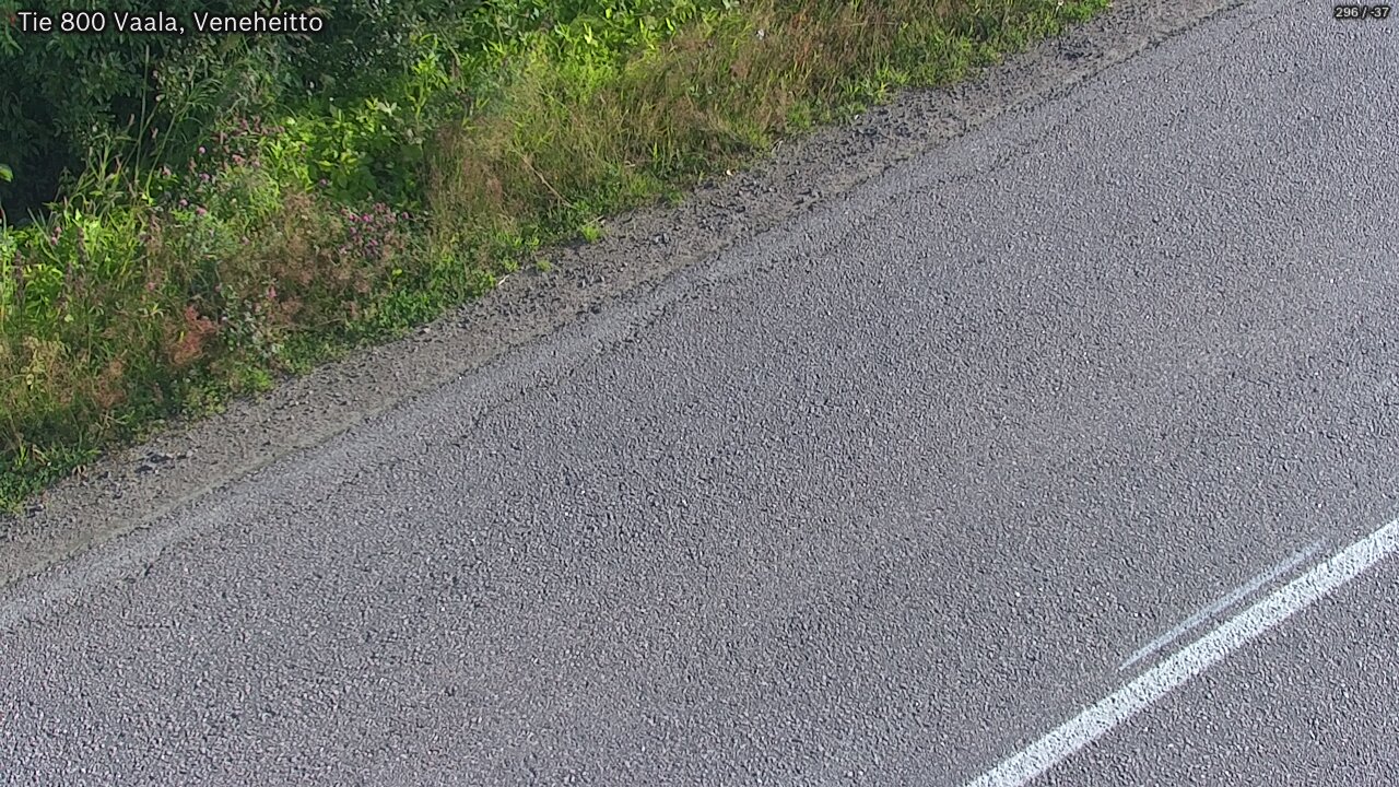 Weather Camera Image Väg 800 Vaala, Veneheitto, Vaala, Pohjois-Pohjanmaa