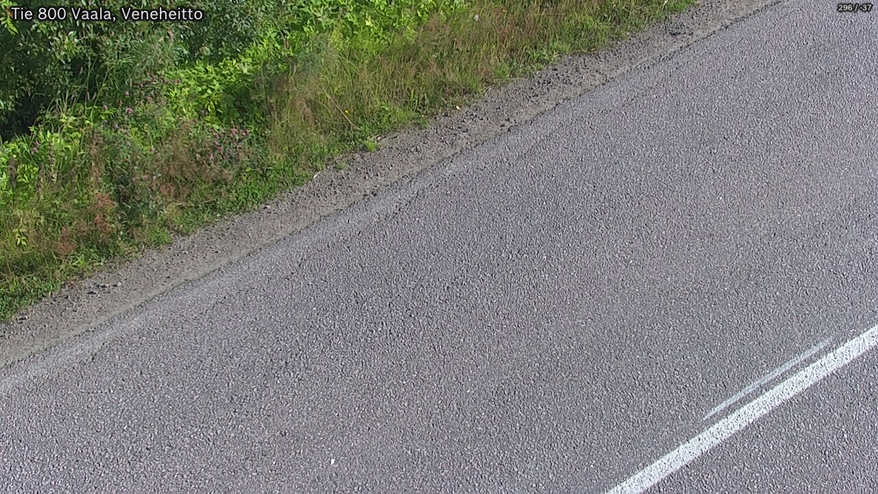 Weather Camera Image Väg 800 Vaala, Veneheitto, Vaala, Pohjois-Pohjanmaa