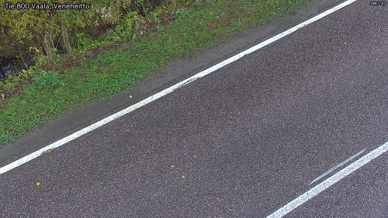 Weather Camera Image Väg 800 Vaala, Veneheitto, Vaala, Pohjois-Pohjanmaa