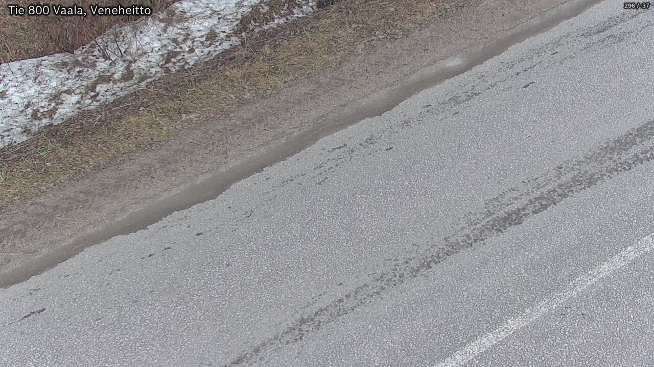 Weather Camera Image Väg 800 Vaala, Veneheitto, Vaala, Pohjois-Pohjanmaa