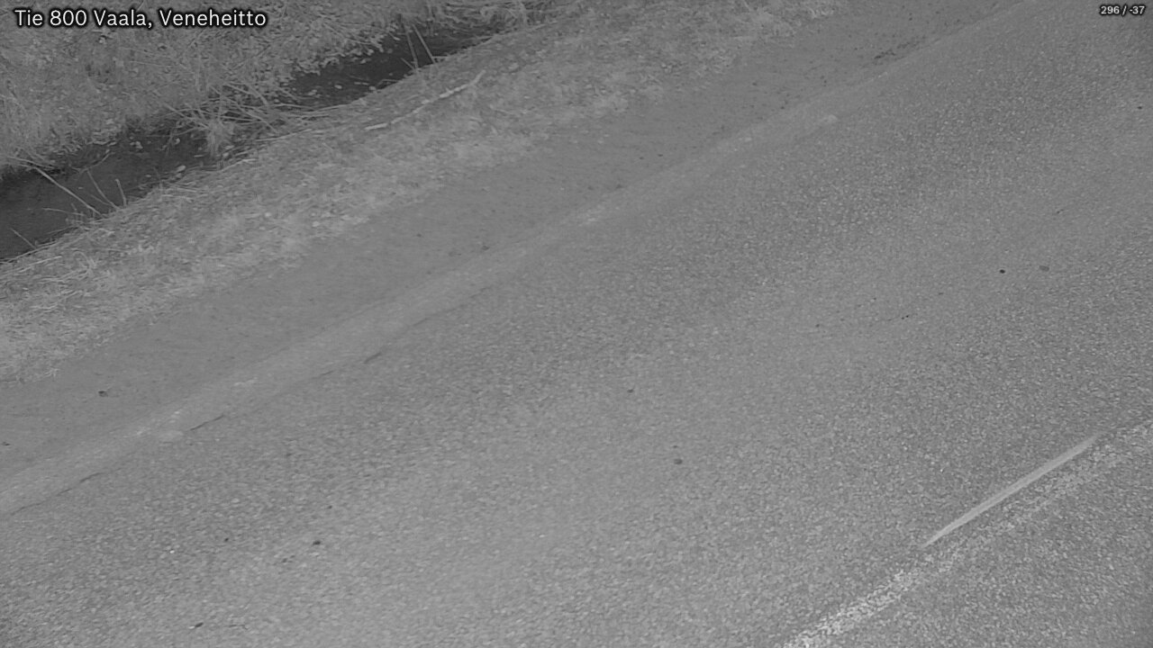 Weather Camera Image Väg 800 Vaala, Veneheitto, Vaala, Pohjois-Pohjanmaa