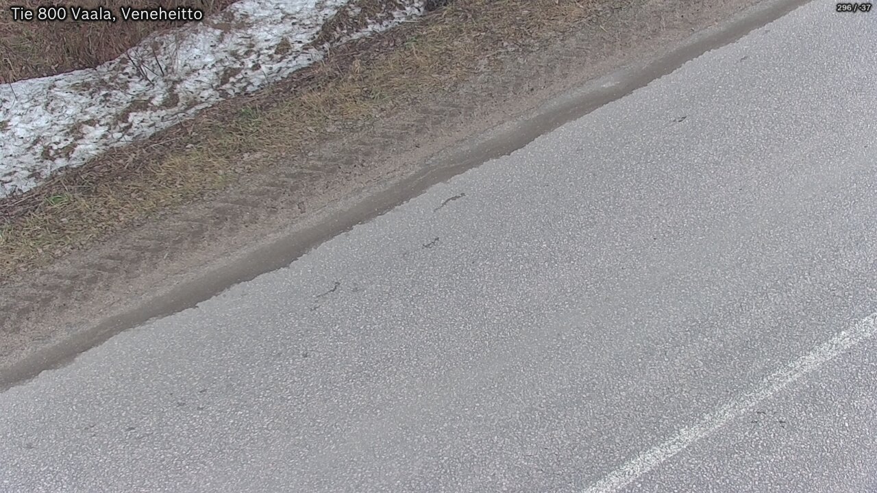 Weather Camera Image Väg 800 Vaala, Veneheitto, Vaala, Pohjois-Pohjanmaa