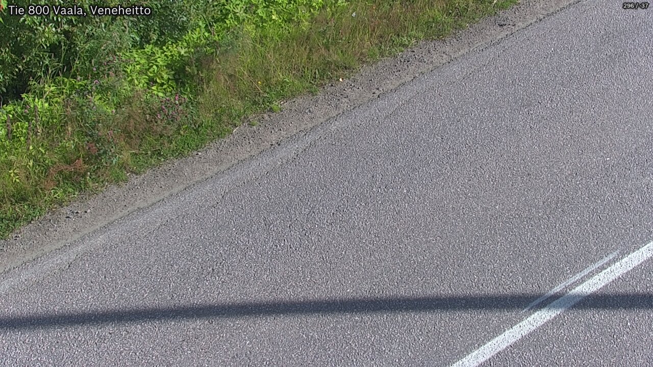 Weather Camera Image Väg 800 Vaala, Veneheitto, Vaala, Pohjois-Pohjanmaa