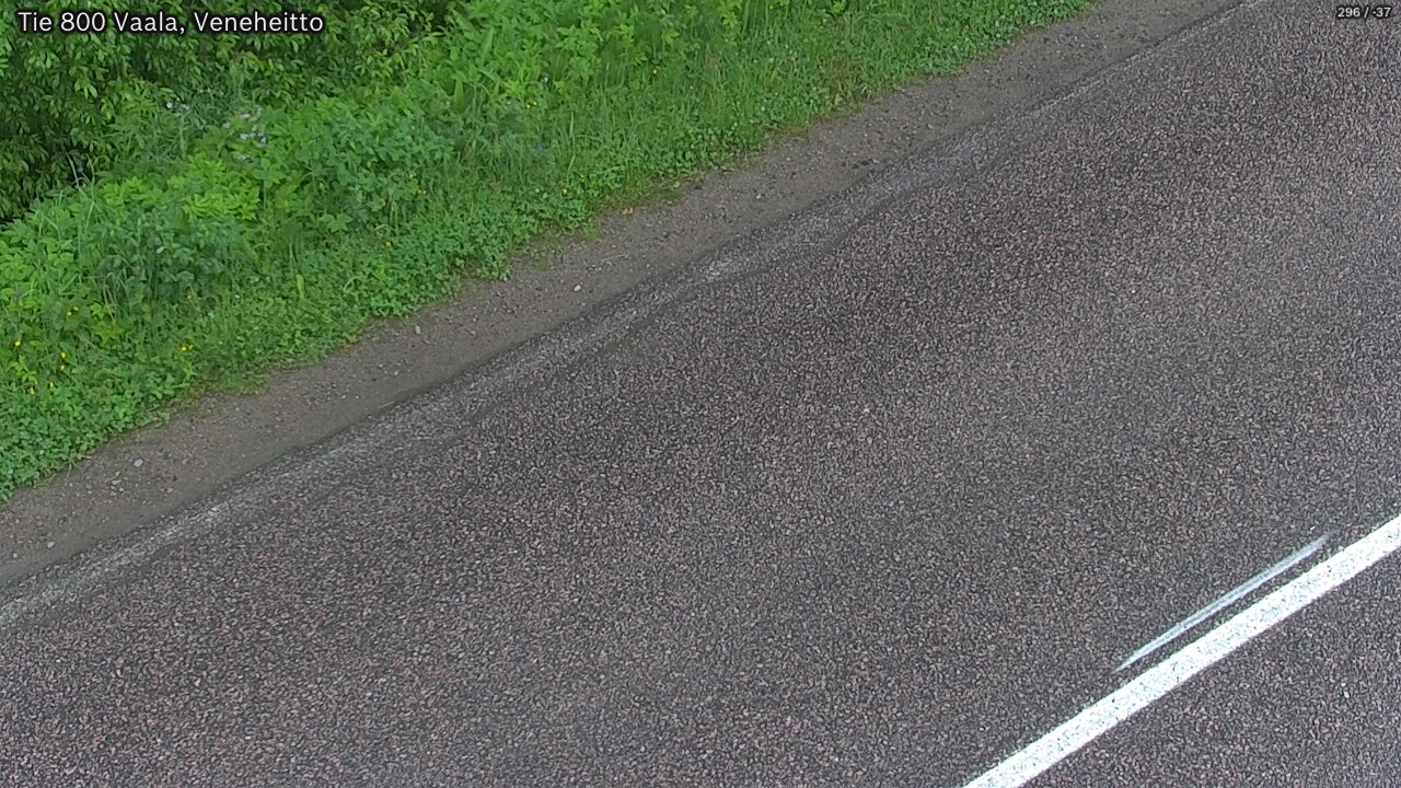 Weather Camera Image Väg 800 Vaala, Veneheitto, Vaala, Pohjois-Pohjanmaa
