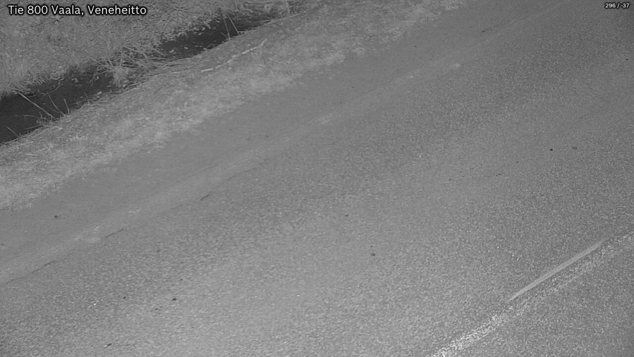 Weather Camera Image Väg 800 Vaala, Veneheitto, Vaala, Pohjois-Pohjanmaa