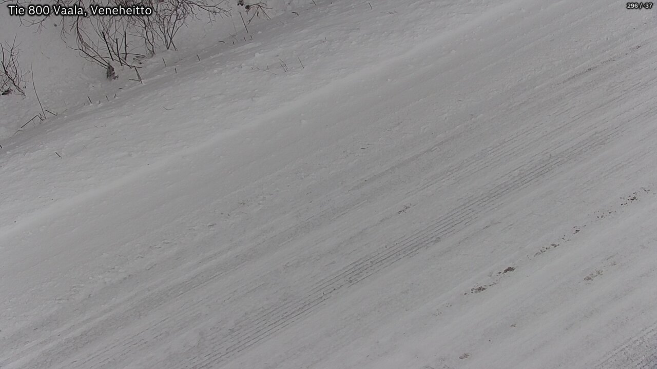 Weather Camera Image Väg 800 Vaala, Veneheitto, Vaala, Pohjois-Pohjanmaa