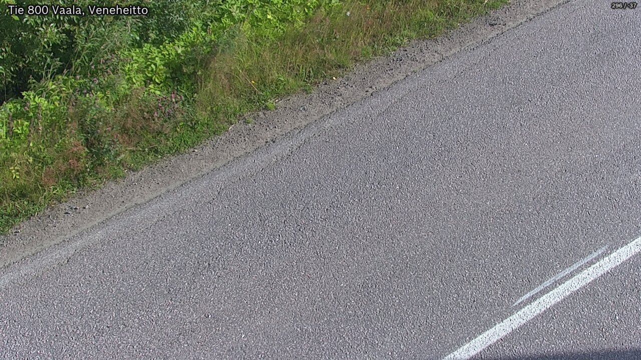 Weather Camera Image Väg 800 Vaala, Veneheitto, Vaala, Pohjois-Pohjanmaa