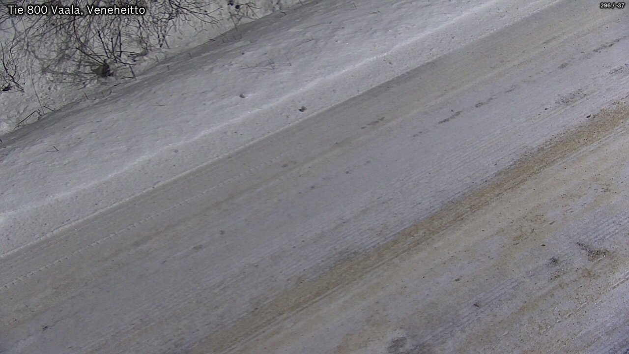 Weather Camera Image Väg 800 Vaala, Veneheitto, Vaala, Pohjois-Pohjanmaa