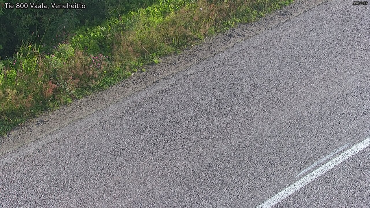 Weather Camera Image Väg 800 Vaala, Veneheitto, Vaala, Pohjois-Pohjanmaa
