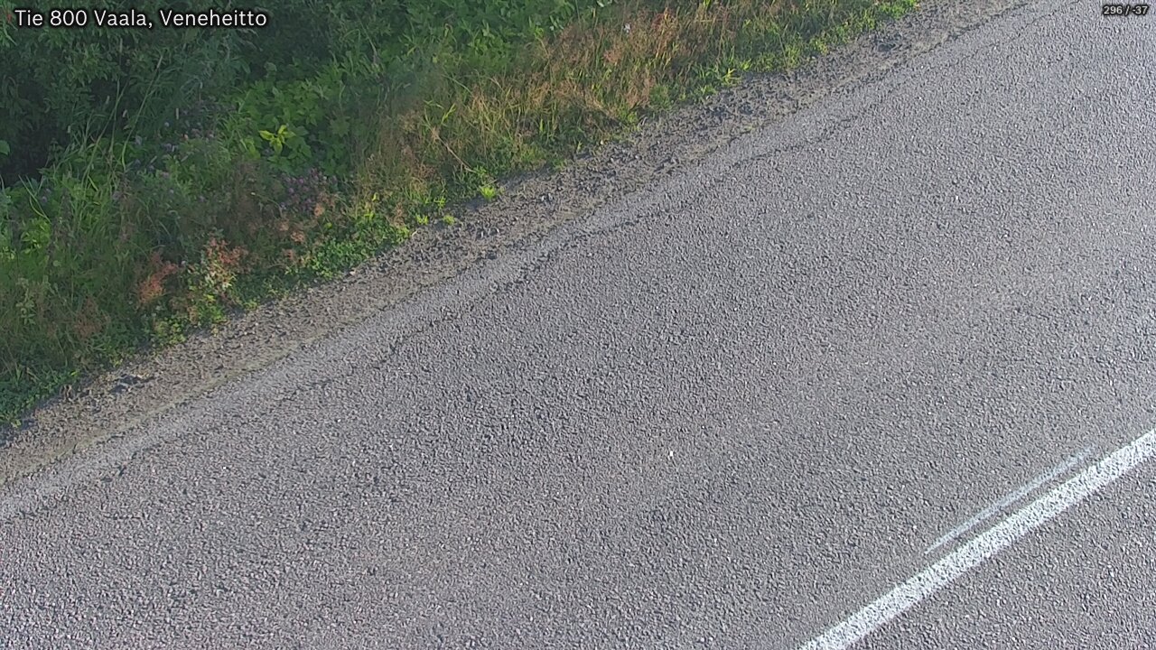 Weather Camera Image Väg 800 Vaala, Veneheitto, Vaala, Pohjois-Pohjanmaa