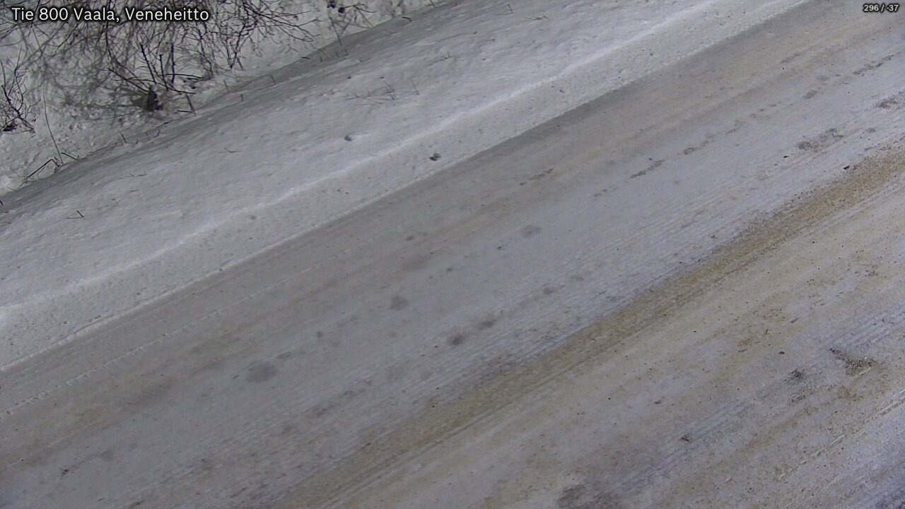 Weather Camera Image Väg 800 Vaala, Veneheitto, Vaala, Pohjois-Pohjanmaa