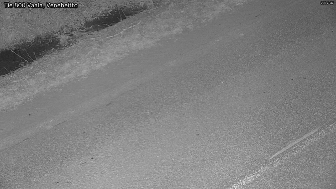 Weather Camera Image Väg 800 Vaala, Veneheitto, Vaala, Pohjois-Pohjanmaa