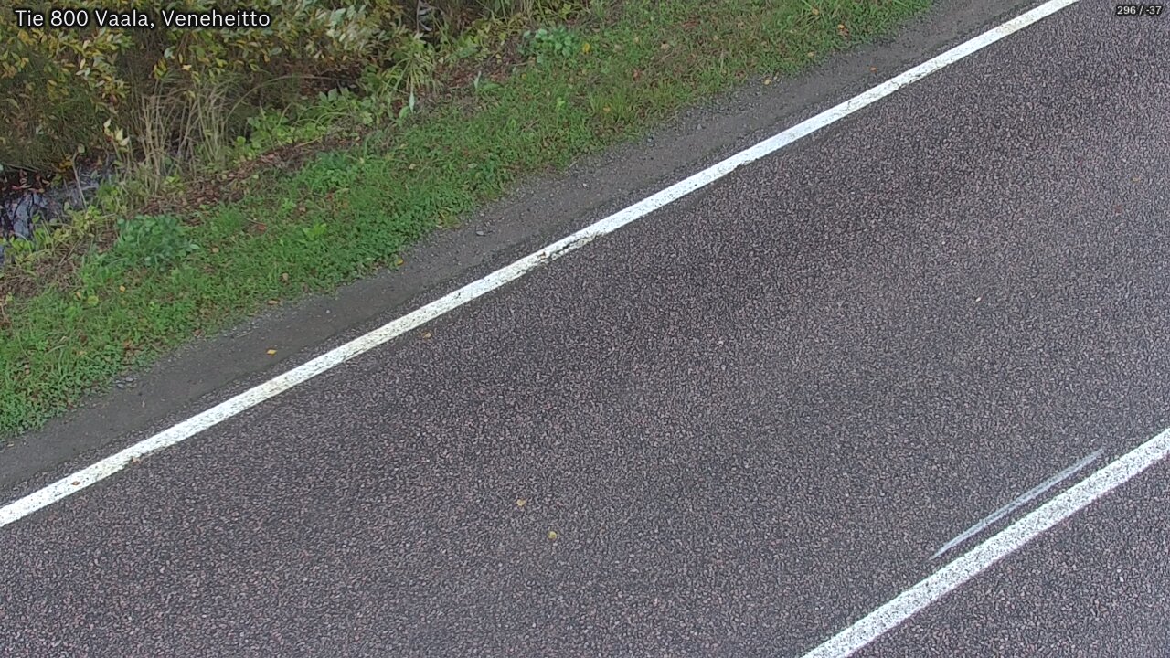 Weather Camera Image Väg 800 Vaala, Veneheitto, Vaala, Pohjois-Pohjanmaa