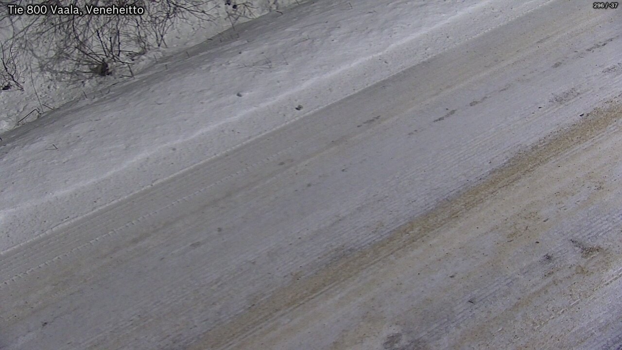 Weather Camera Image Väg 800 Vaala, Veneheitto, Vaala, Pohjois-Pohjanmaa