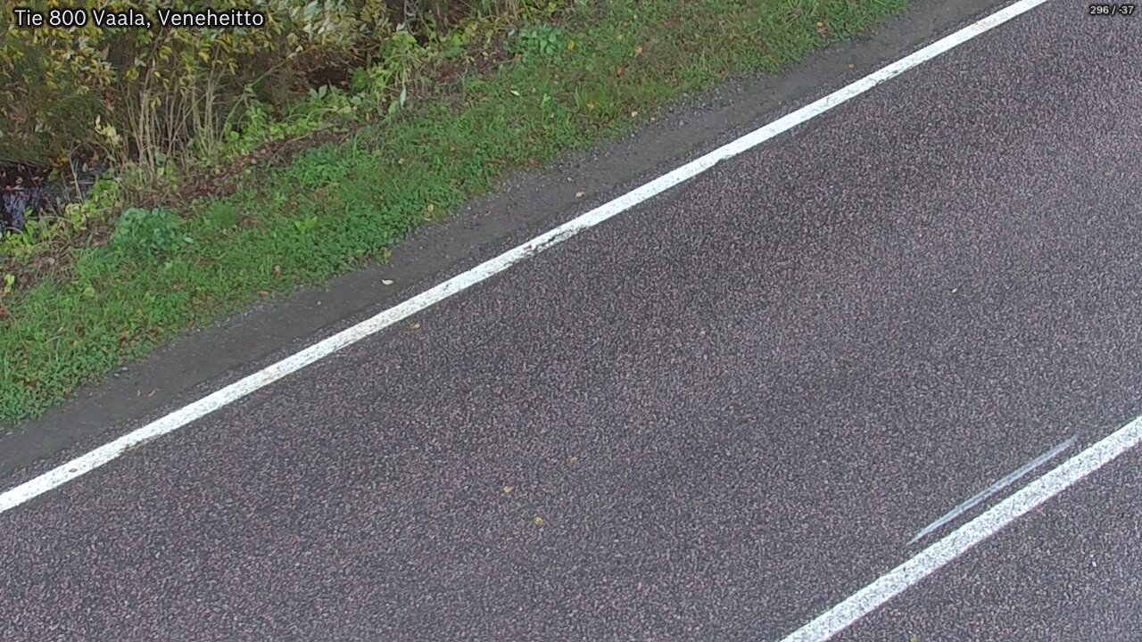 Weather Camera Image Väg 800 Vaala, Veneheitto, Vaala, Pohjois-Pohjanmaa