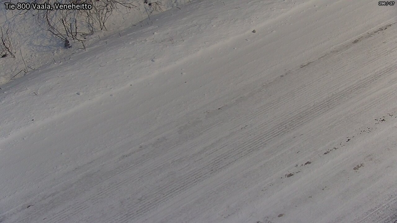 Weather Camera Image Väg 800 Vaala, Veneheitto, Vaala, Pohjois-Pohjanmaa