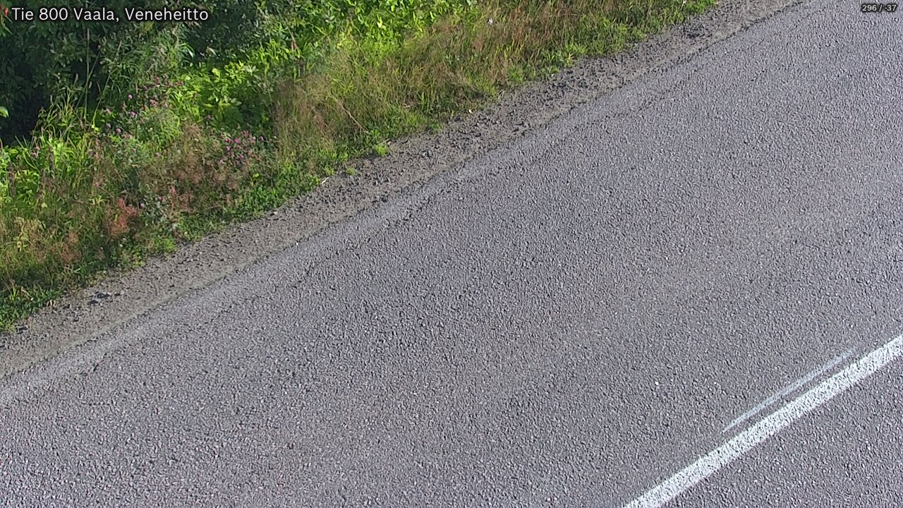 Weather Camera Image Väg 800 Vaala, Veneheitto, Vaala, Pohjois-Pohjanmaa