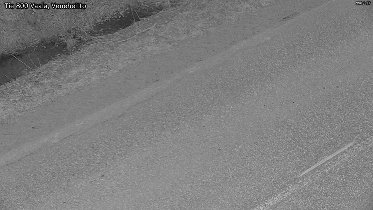 Weather Camera Image Väg 800 Vaala, Veneheitto, Vaala, Pohjois-Pohjanmaa