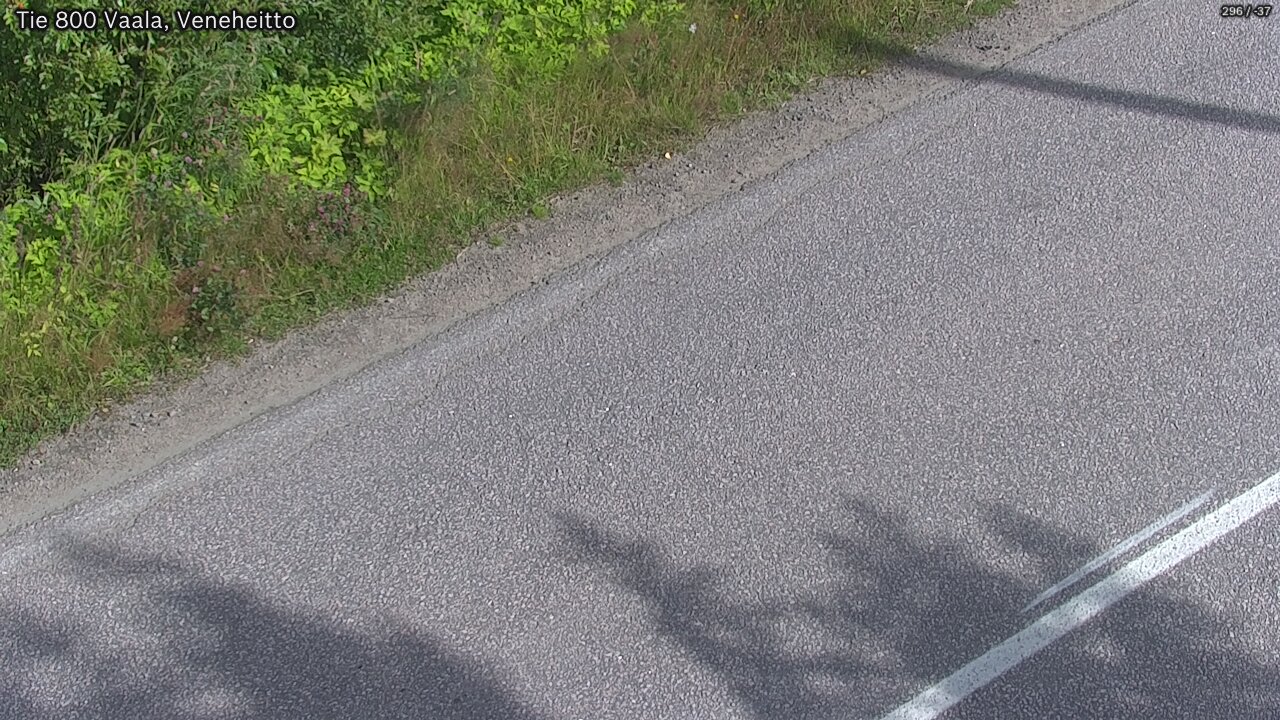 Weather Camera Image Väg 800 Vaala, Veneheitto, Vaala, Pohjois-Pohjanmaa