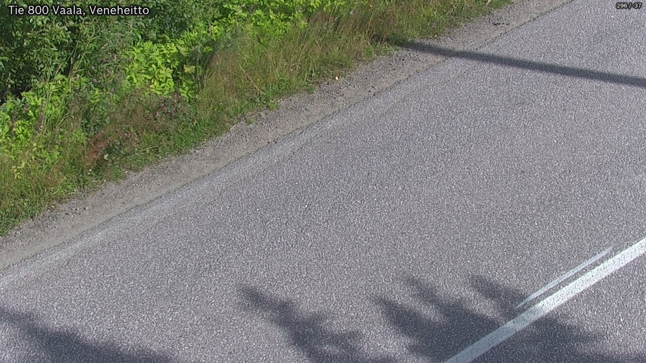 Weather Camera Image Väg 800 Vaala, Veneheitto, Vaala, Pohjois-Pohjanmaa