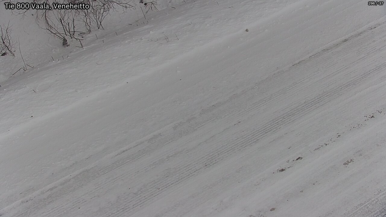 Weather Camera Image Väg 800 Vaala, Veneheitto, Vaala, Pohjois-Pohjanmaa