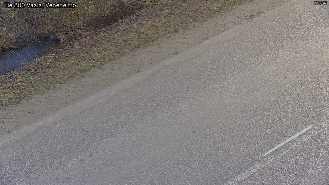 Kelikamerat Kuva Tie 800 Vaala, Veneheitto, Vaala, Pohjois-Pohjanmaa