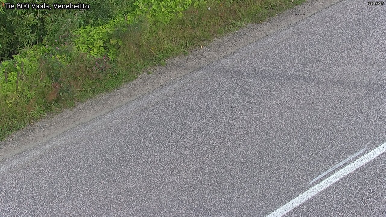 Weather Camera Image Väg 800 Vaala, Veneheitto, Vaala, Pohjois-Pohjanmaa