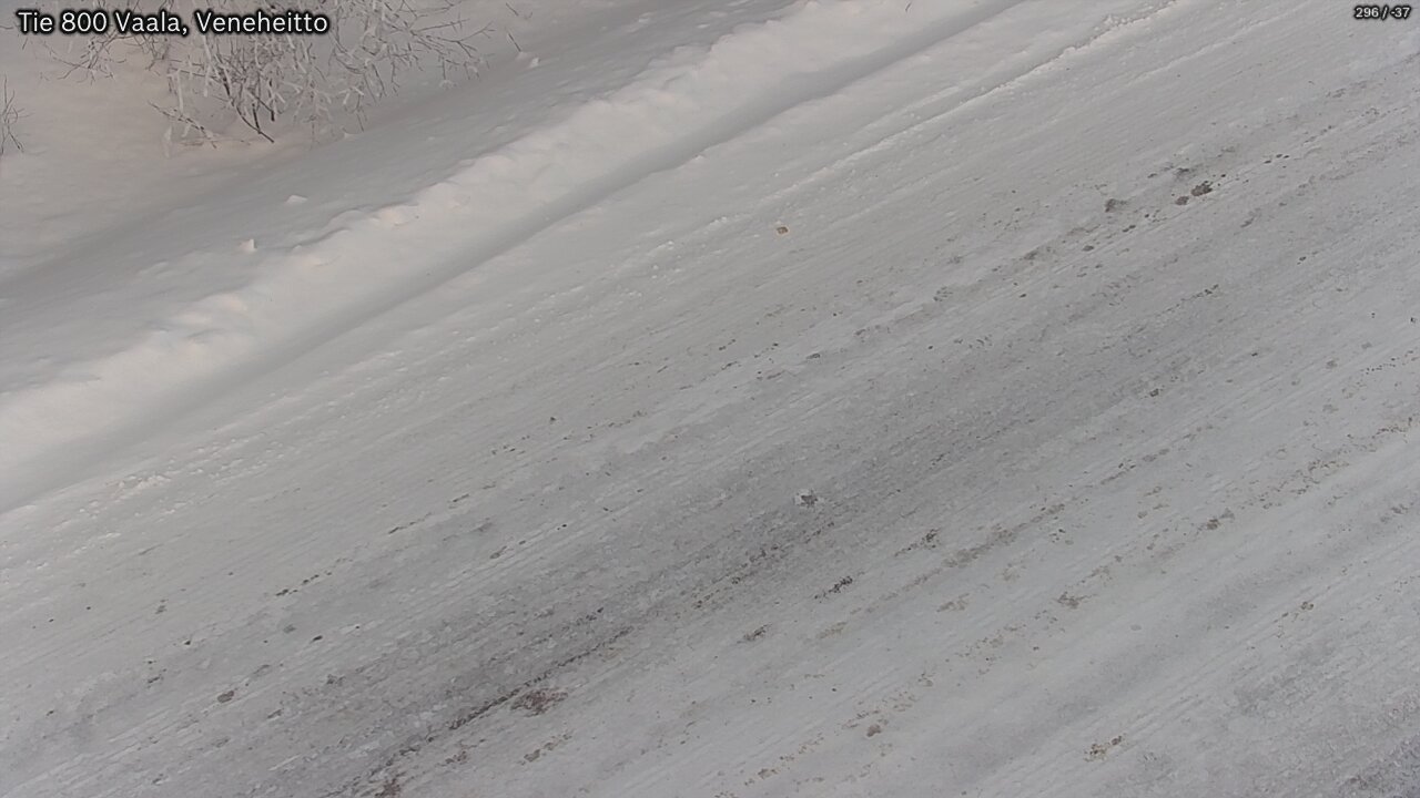 Weather Camera Image Road 800 Vaala, Veneheitto, Vaala, Pohjois-Pohjanmaa