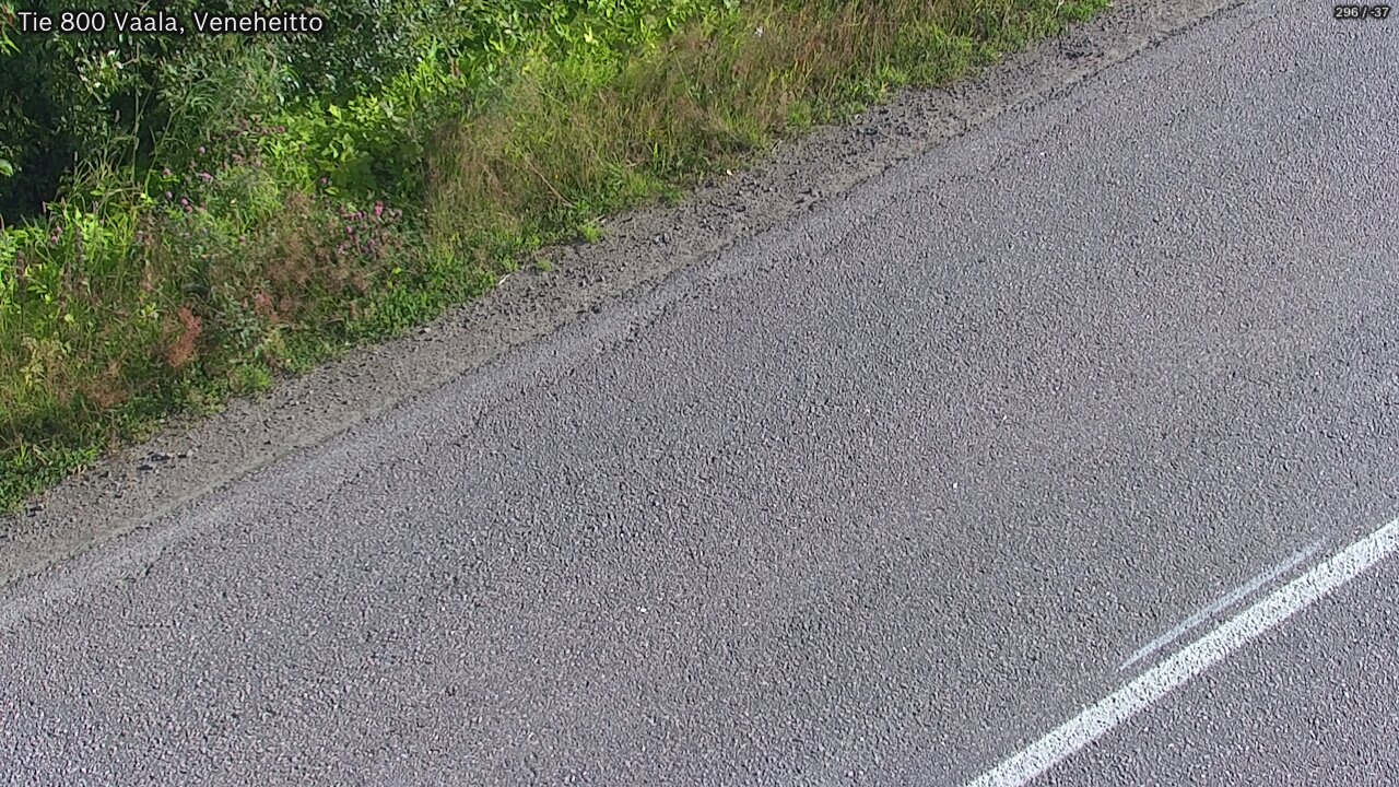 Weather Camera Image Väg 800 Vaala, Veneheitto, Vaala, Pohjois-Pohjanmaa