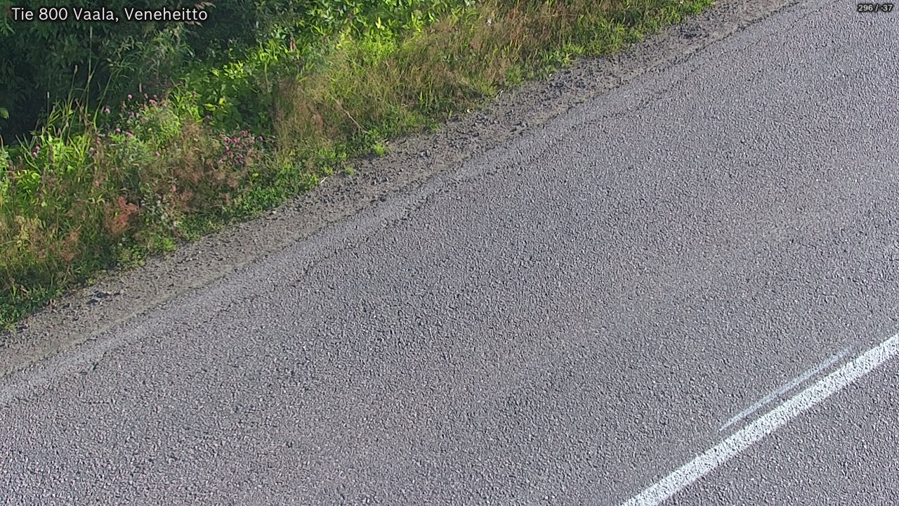 Weather Camera Image Väg 800 Vaala, Veneheitto, Vaala, Pohjois-Pohjanmaa