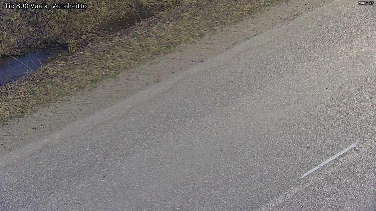 Kelikamerat Kuva Tie 800 Vaala, Veneheitto, Vaala, Pohjois-Pohjanmaa