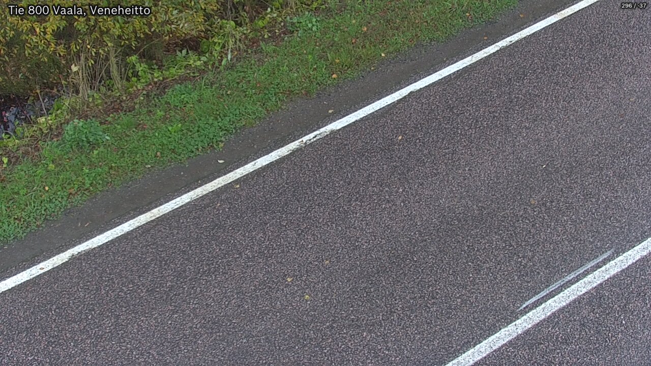 Weather Camera Image Väg 800 Vaala, Veneheitto, Vaala, Pohjois-Pohjanmaa