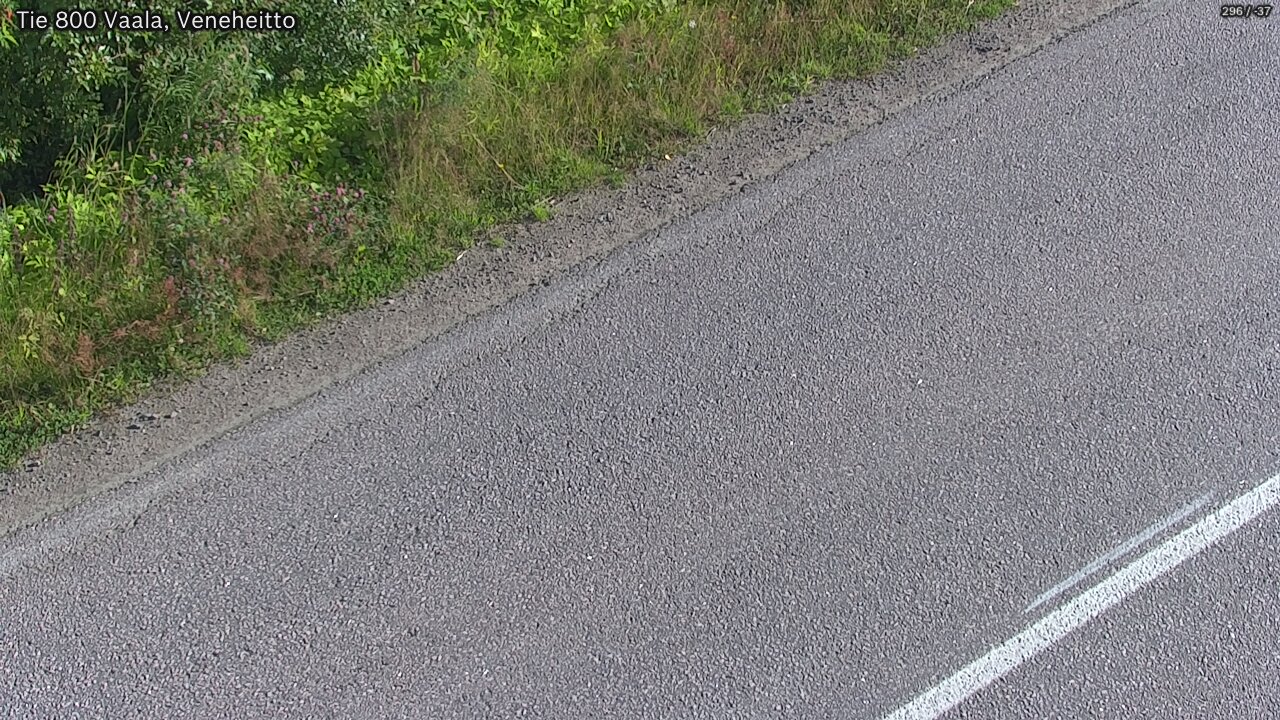Weather Camera Image Väg 800 Vaala, Veneheitto, Vaala, Pohjois-Pohjanmaa