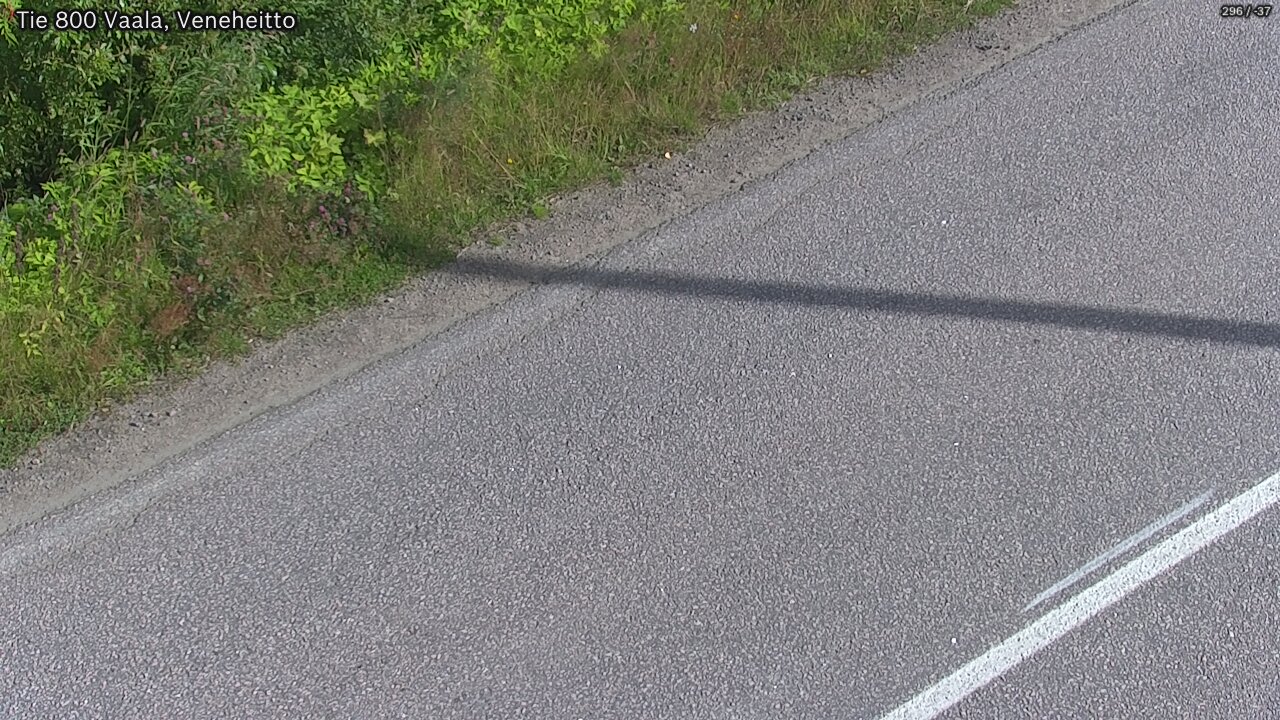 Weather Camera Image Väg 800 Vaala, Veneheitto, Vaala, Pohjois-Pohjanmaa