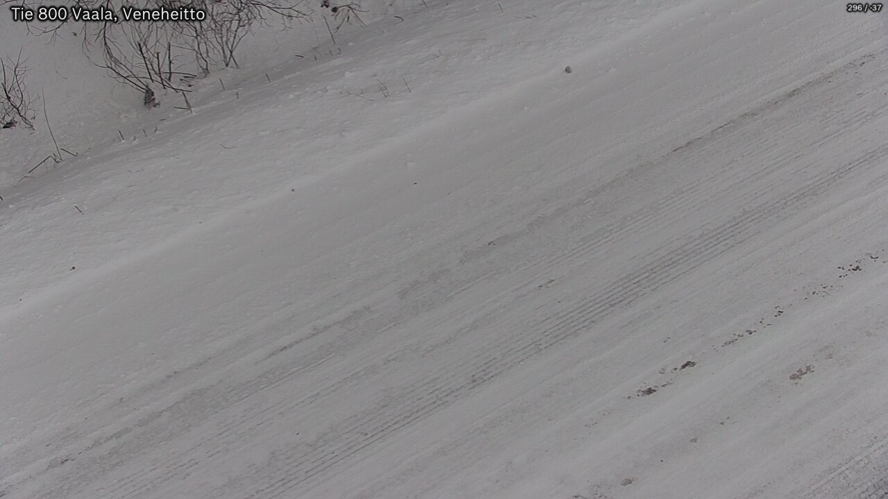 Weather Camera Image Väg 800 Vaala, Veneheitto, Vaala, Pohjois-Pohjanmaa