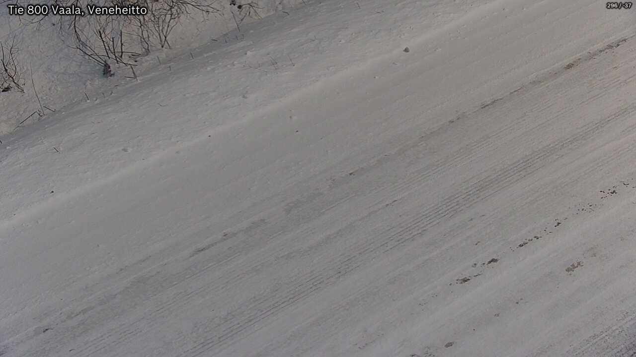 Weather Camera Image Väg 800 Vaala, Veneheitto, Vaala, Pohjois-Pohjanmaa