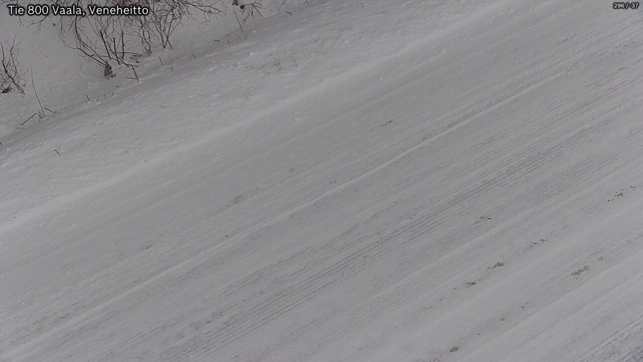 Weather Camera Image Väg 800 Vaala, Veneheitto, Vaala, Pohjois-Pohjanmaa