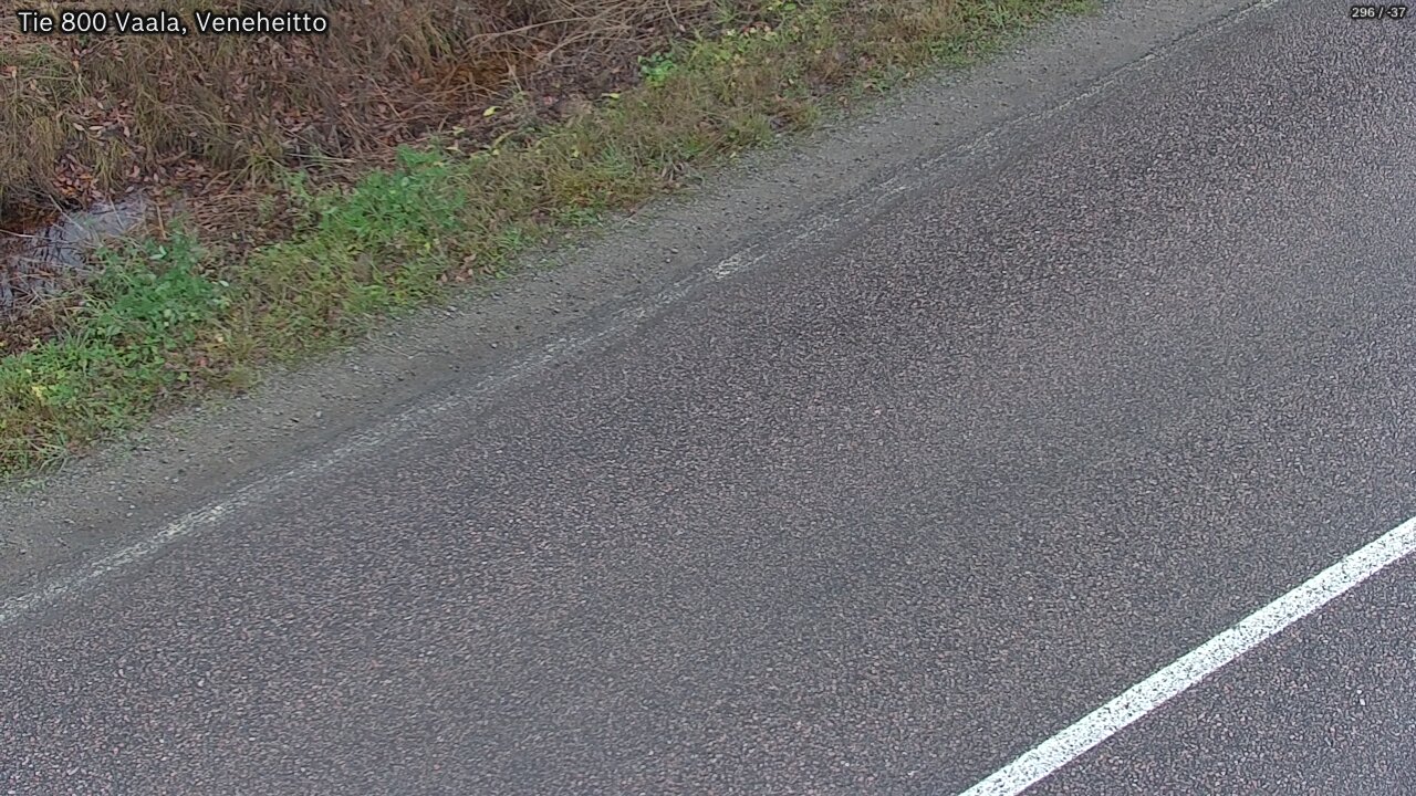 Weather Camera Image Väg 800 Vaala, Veneheitto, Vaala, Pohjois-Pohjanmaa