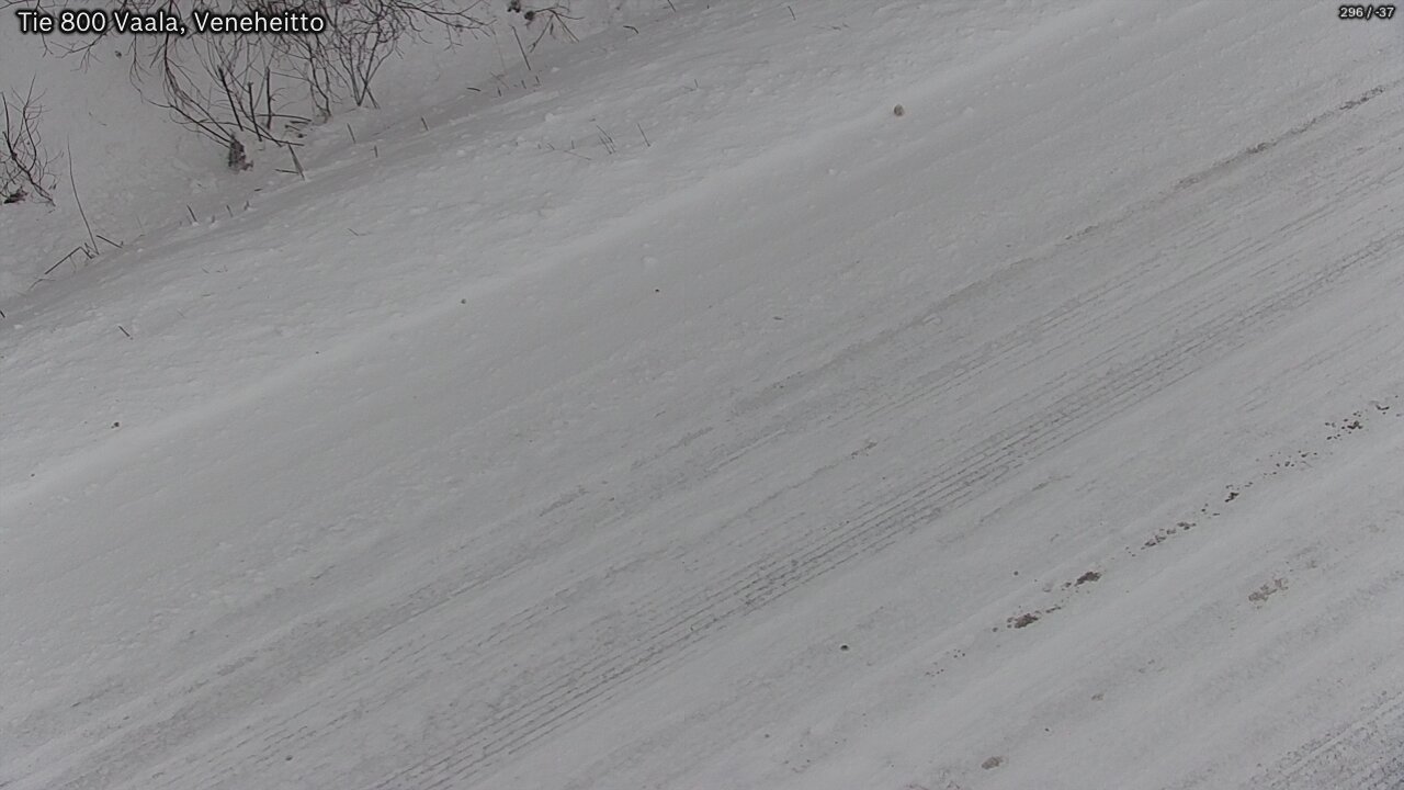 Weather Camera Image Väg 800 Vaala, Veneheitto, Vaala, Pohjois-Pohjanmaa